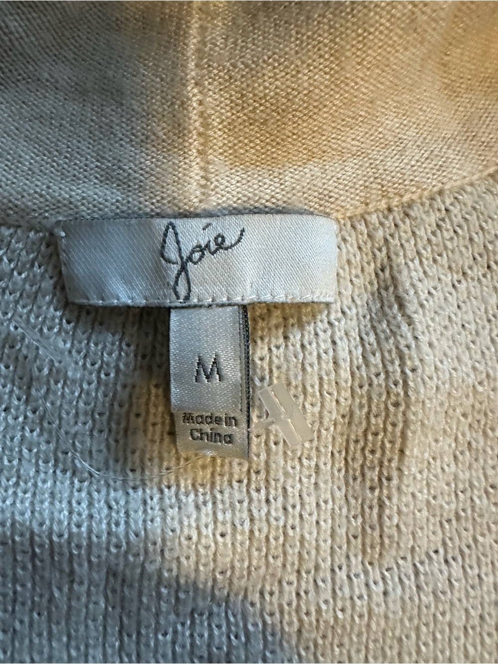 Joie size medium cardigan off white NWOT soft long versatile $250